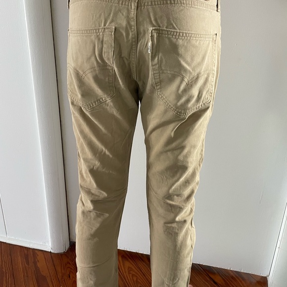 Men’s Levi’s 512 W 31 L 30 tan pants - Picture 3 of 4